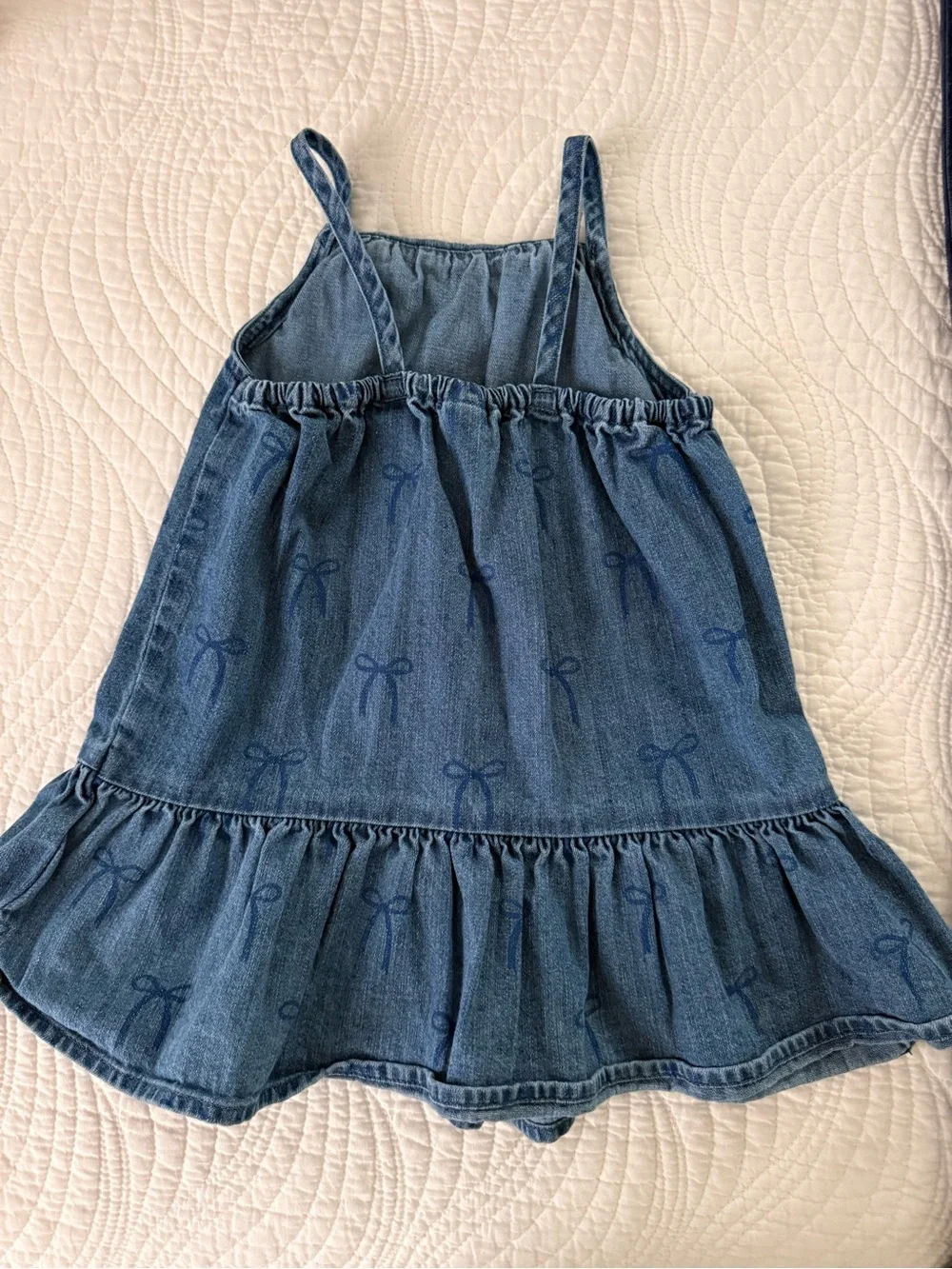 Old Navy Chambray Blue Toddler Dress 18-24M